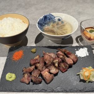 切り落とし定食