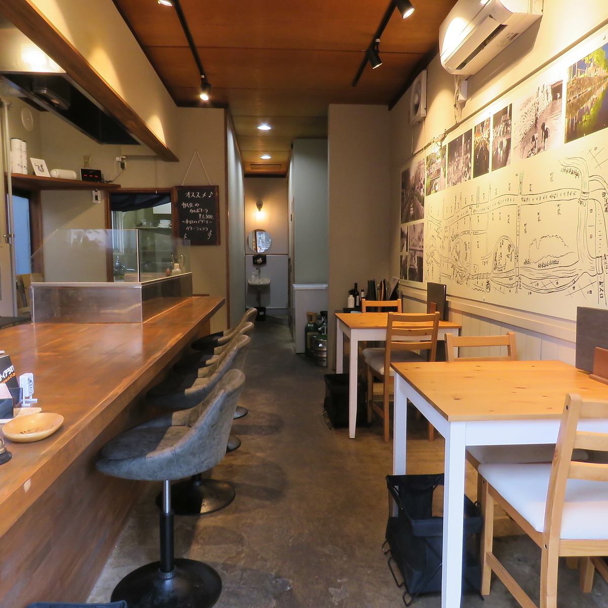 熊谷駅からのアクセス良好◎鉄板焼きや絶品ピザ等を味わえるお店♪