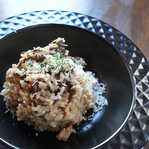 ポルチーニとパルメザンリゾット