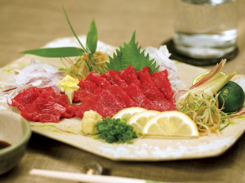 数量限定!鮮馬刺し