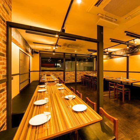 Can accommodate up to 75 people.All-you-can-drink course 2980 yen ~