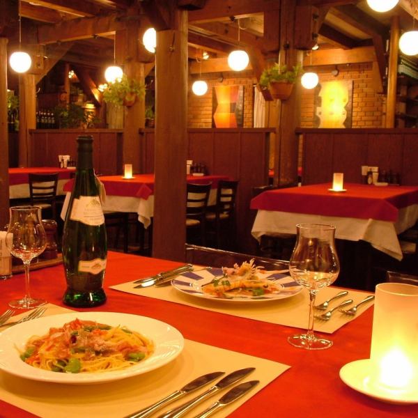 Deliver a warm atmosphere in the green area of the art village.Over 300 parking lots ♪ to dine with family, dinner with friends, date with loved ones.Warm lighting · Enjoy your meal in a soft atmosphere ♪