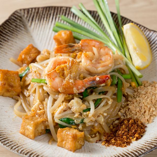 【甘味・酸味・旨味の絶妙バランス◎タイ風焼きそばパッタイ】
