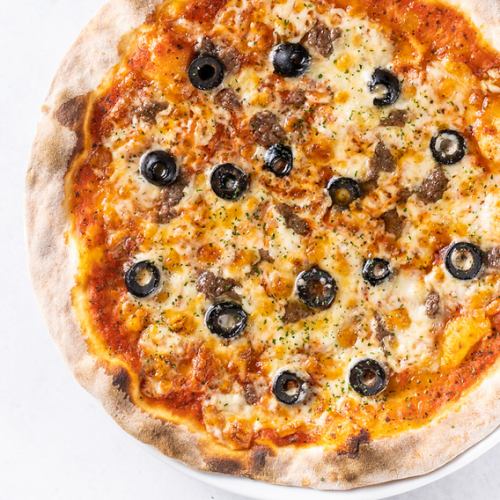 anchovies and black olives