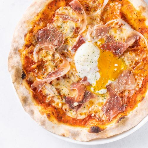 石窯で焼き上げる特大もっちりPIZZAがALL550円(税込）★