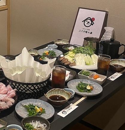 【含100分钟畅饮】特色菜：活虎河豚【综合套餐】7020日元 → 6000日元（含税）共6道菜