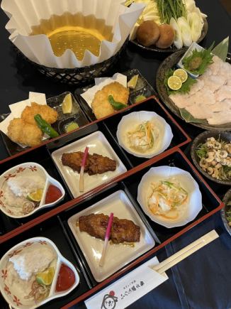 夏季限定！！活鱧コース(2日前迄の要予約)　全8品8980円→（税込）6000円