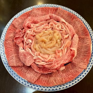 【2時間飲み放題付き】寄せ鍋と旬のお刺身7000円（税込）コース　※生ビール飲み放題