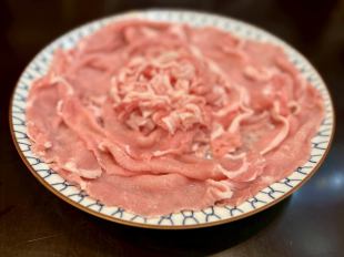 国産特選豚しゃぶしゃぶ