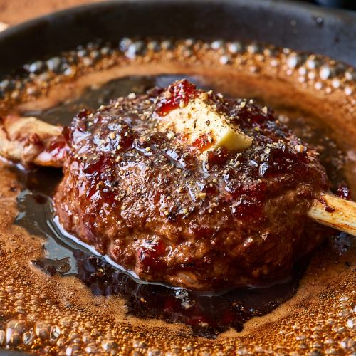 超级受欢迎！我们最受欢迎的野味菜肴：鹿肉汉堡牛排！！