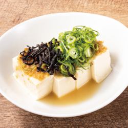 葱だく生姜豆腐