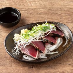 炭焼きかつおタタキ