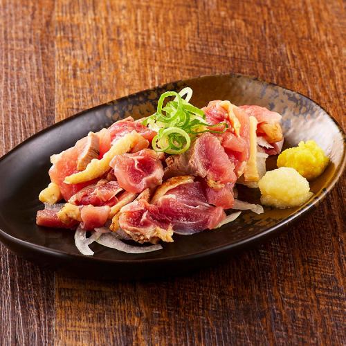国産鶏のももたたき