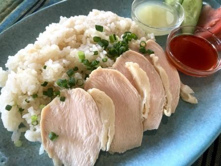 하이난 닭밥 (하이난 치킨 라이스) / 점심 시간 한정