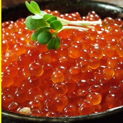 Special salmon roe bowl