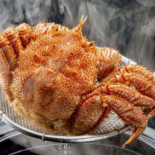 網走産浜茹毛蟹