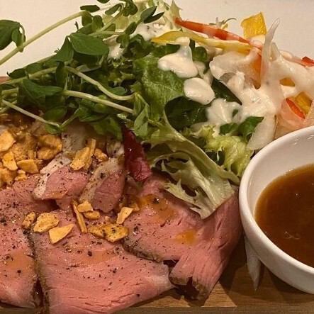 パッチョこだわりのローストビーフ