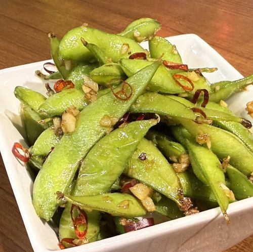 大蒜毛豆