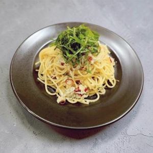 銀魚和紫蘇葉辣椒