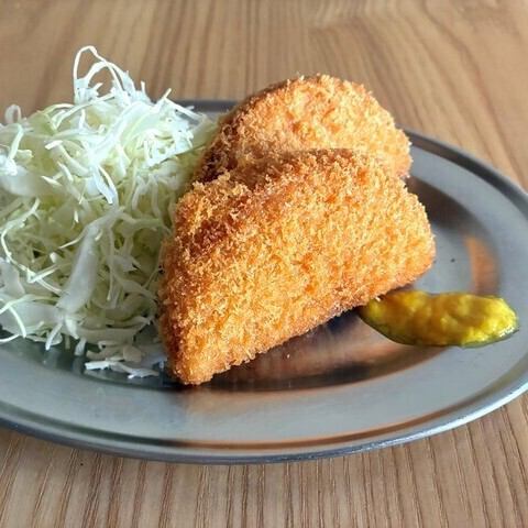 厚切りハムカツ