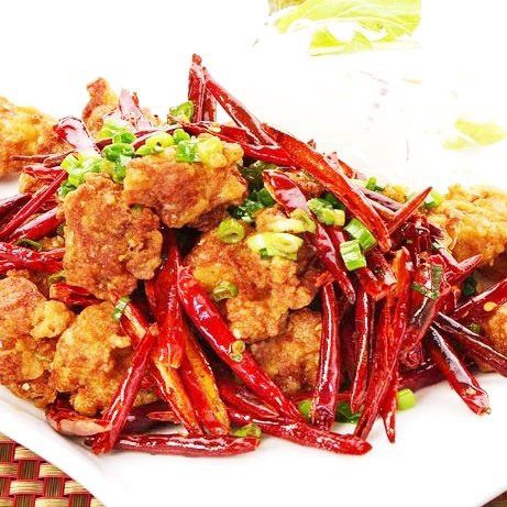 Sichuan-style stir-fried chicken