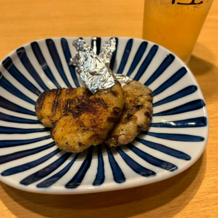 【名物大山鶏骨抜き手羽先】塩