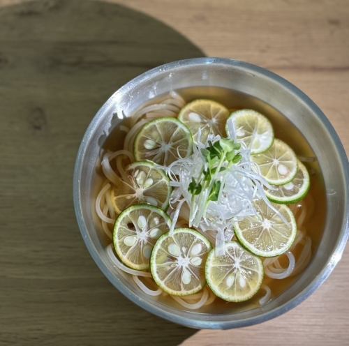 〆の冷麺