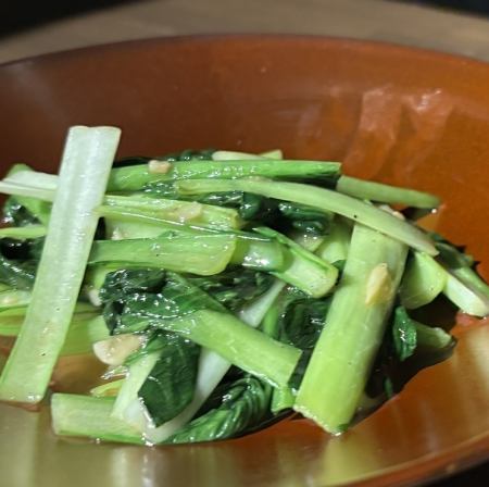 青菜あっさり炒め