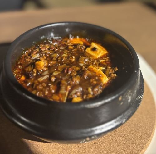 土鍋麻婆豆腐