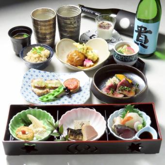 風月料理のみ4,350円(一人一皿個人盛り)