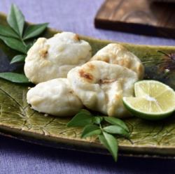とらふぐ白子天麩羅・塩焼き