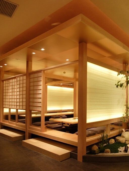 お子様にも安心のお座敷！ふすまでしきると完全個室になります！