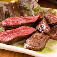 使用國產牛肉的人氣菜單【牛肉Sagari】