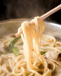 〆Champon noodles are also particular!