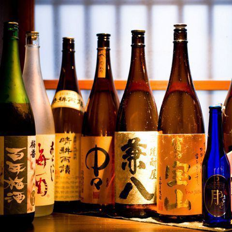 10種類以上の日本酒をご用意しております！！