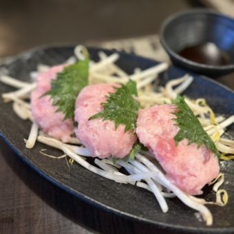 まぐろトロたたき焼き