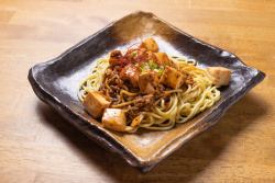 Mapo fried noodles