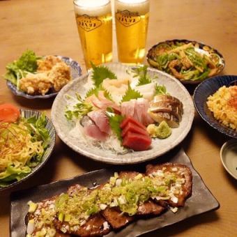[6,000 yen course with 2 hours of all-you-can-drink] Includes a luxurious sashimi platter!