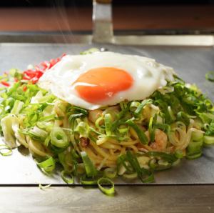 九条ねぎ塩焼きそば