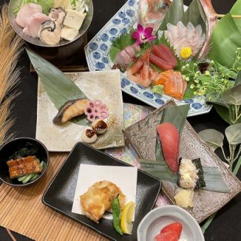 【季節限定】忘年会コース(料理のみ)5000円（税込）　※飲み放題付にもできます。