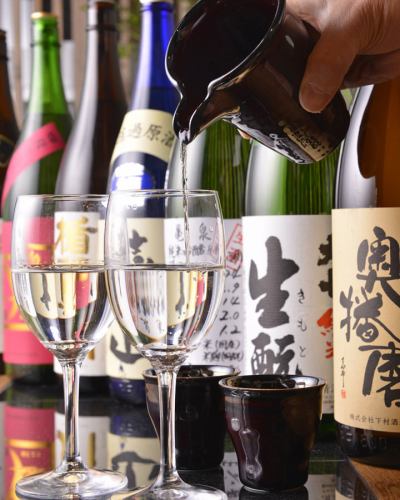 Sake from all over Japan