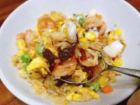 Seafood fried rice with XO sauce