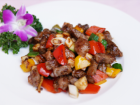 Stir-fried Beef with Black Pepper