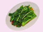 Stir-fried water spinach with garlic