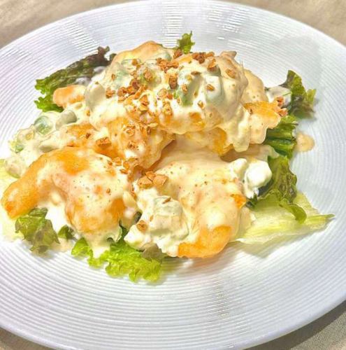 Avocado shrimp mayonnaise