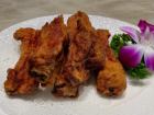 Deep fried garlic spare ribs