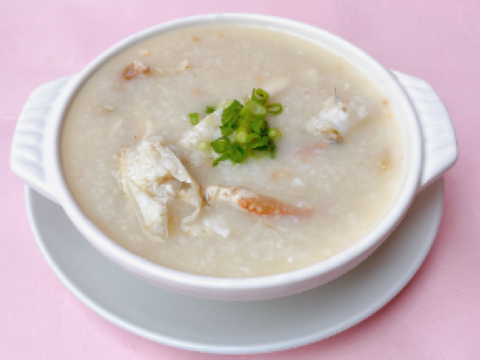 Crab porridge