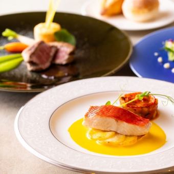 晚餐“极品法式全套餐~附巧克力圆顶~”“青色”