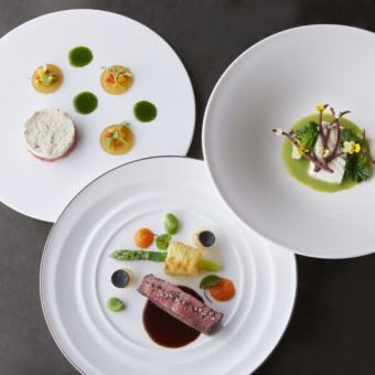 丰后法式春季套餐 ¥15,000(共9道菜)