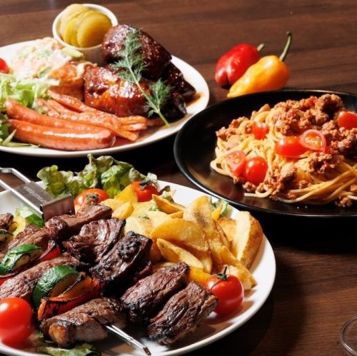 肉好きには嬉しいコース♪